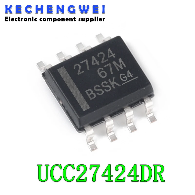 5Pcs/Lot New Original 27424 UCC27424D Dual MOSFET Drive UCC27424DR Chip In Stock