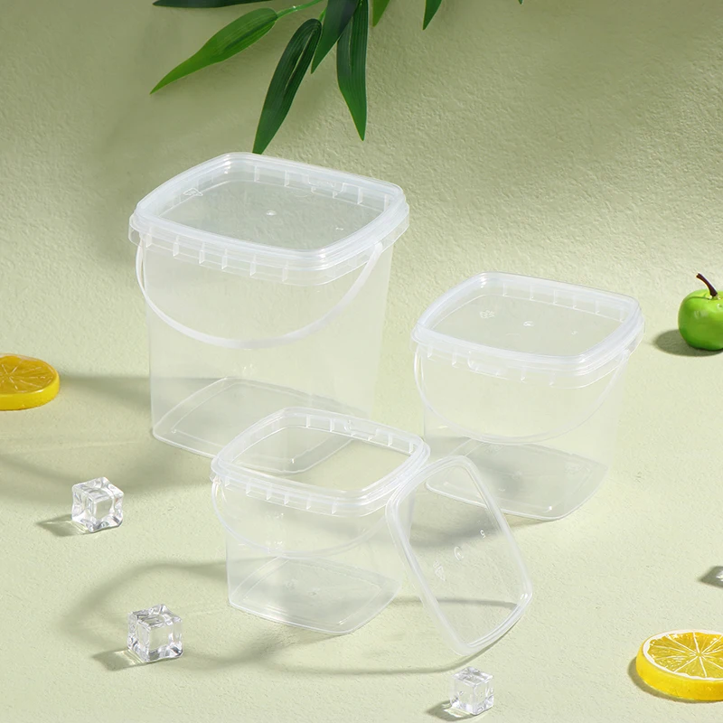 دلو بلاستيكي فارغ بغطاء ، برطم - مراجعة Meal Prep Jar وسعره