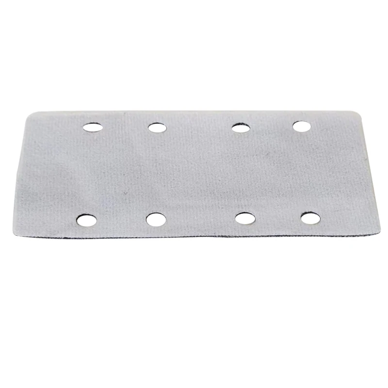 Car Dry Grinding Machine Cushion 95×180mm Rectangular Grinding Machine Protection Pad 4+4 Hole Sponge Abrasive Pad