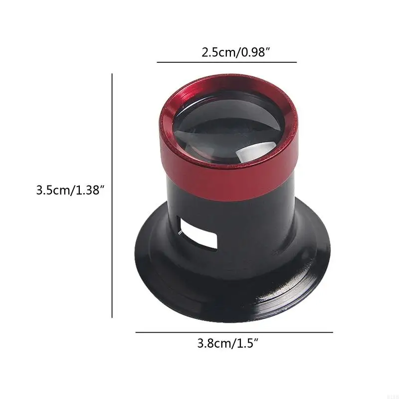 R1WB 5x/10x/15x/20x Mini Mignifier Aluminum сплав MAGNIFIER LOUPE LOUPE