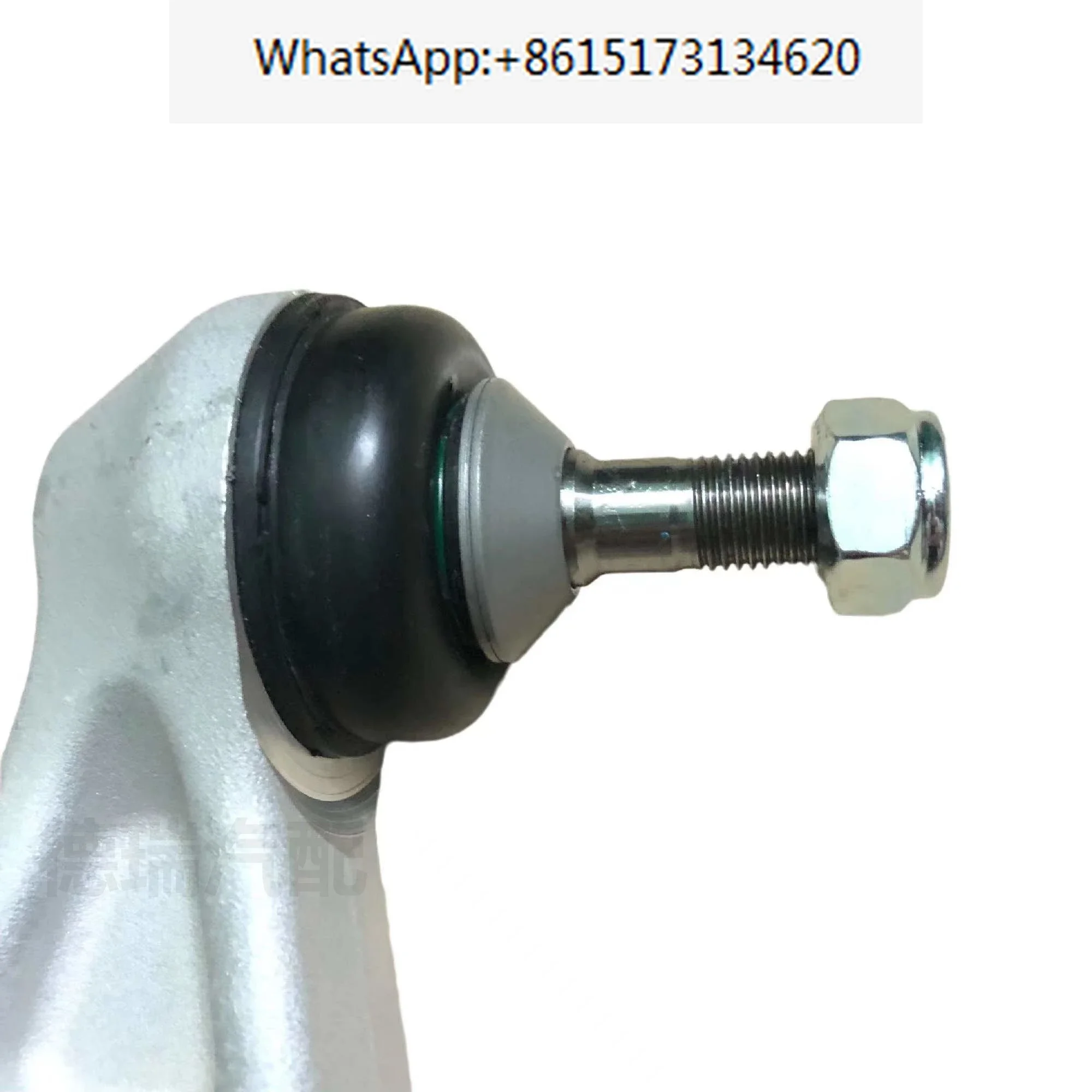 Front suspension, front lower swing arm, upper support arm, straight curved arm, horn