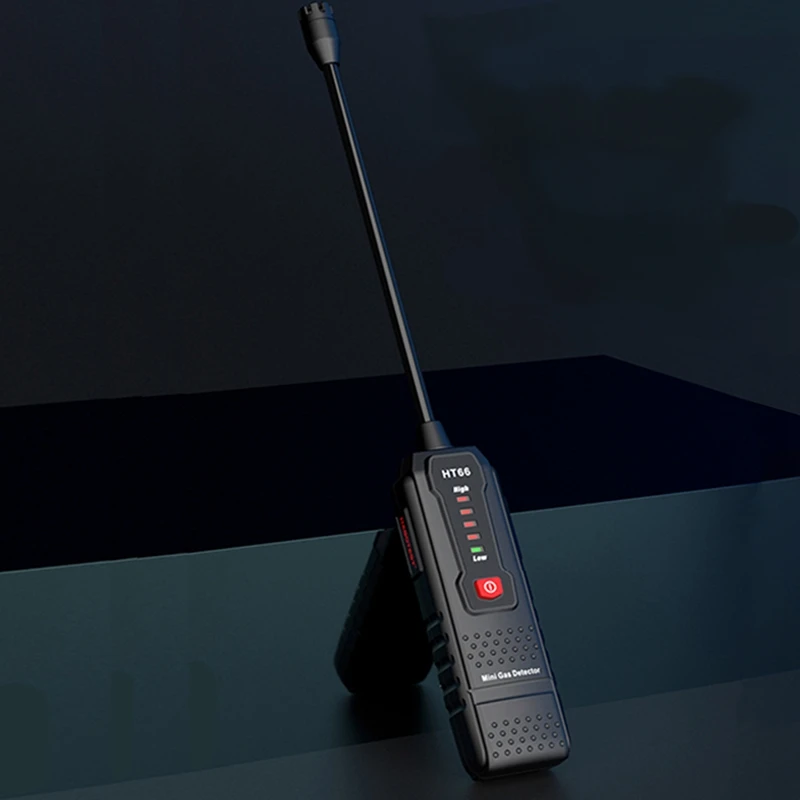 HT66 Combustible Gas Leak Detector 50-1000PPM Sound Alarm Mini Household Handheld