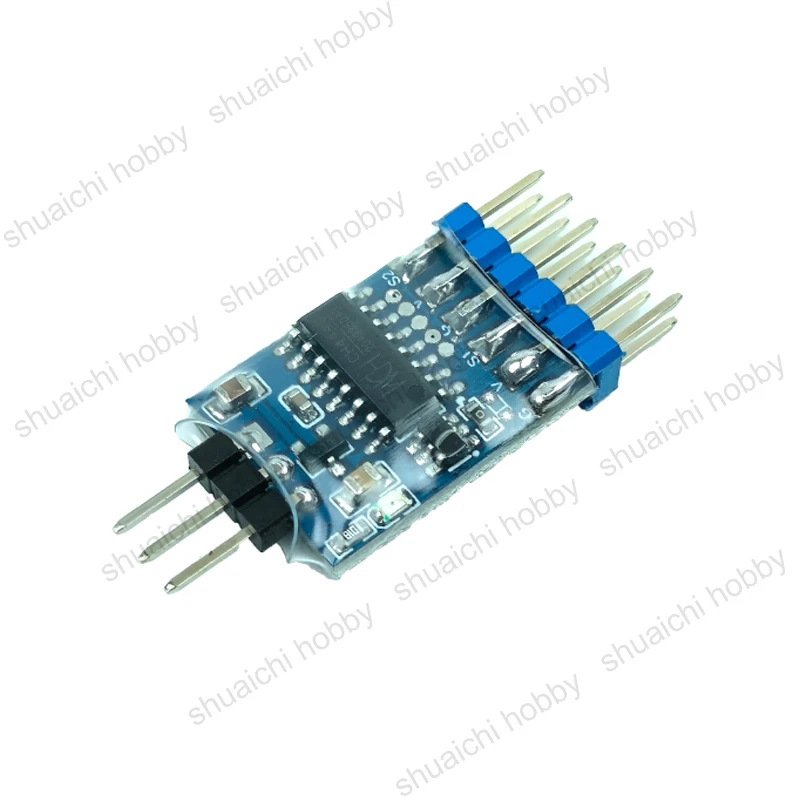 1PCS Camera Three-way Video Switcher Module 5-12V PWM Signal Control Electronic Switch with LED Indicator Lights for FPV Drone