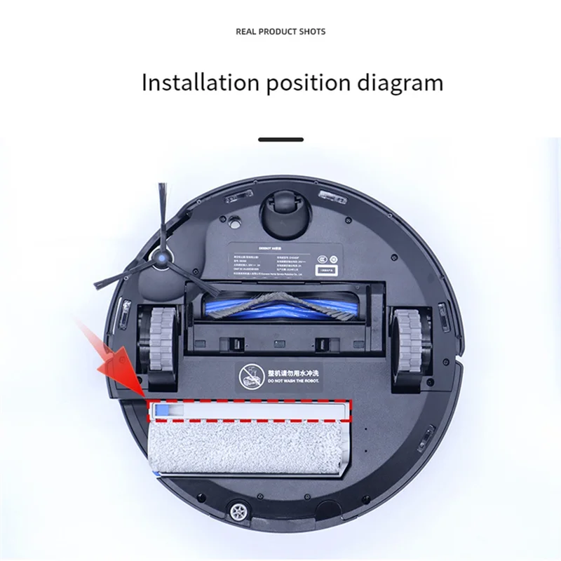 

AA01-Drum Cover Accessories Sewage Tank Guide Plate Replacement For Ecovacs Deebot X8 Pro Plus Vacuum Cleaner Parts