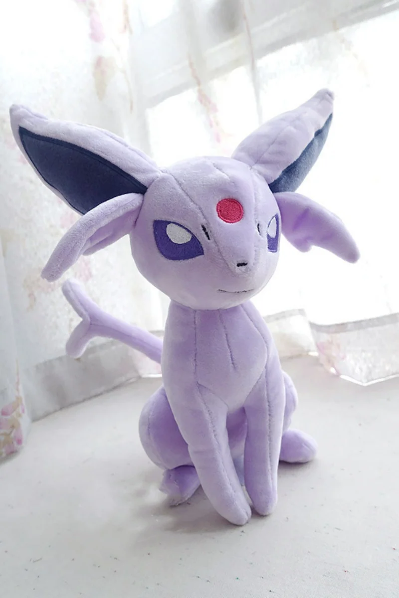 Cute Peluche TAKARA TOMY Pokemon Espeon & Umbreon Plush Toy Games Anime Fnaf Stuffed Animals Funny Gifts Doll Kids Soft Toys