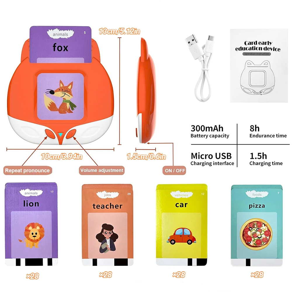 Thumbnail 4 - #10 Newest Talking Flash Cards Toy