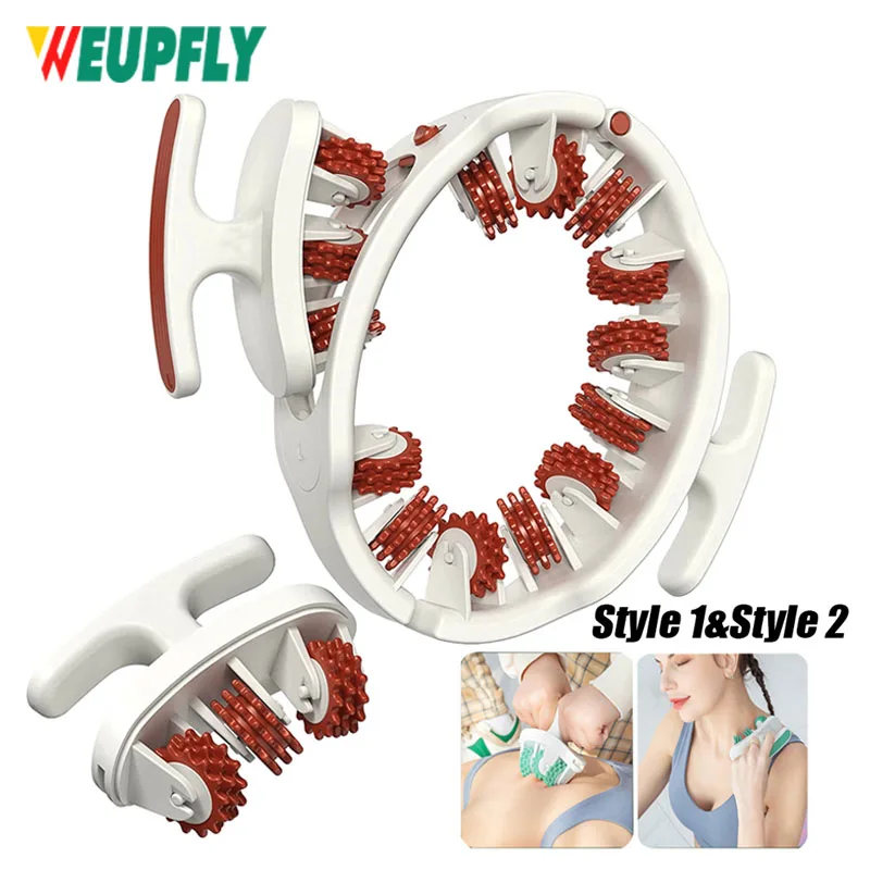 

Cellulite Massager Manual Muscle Massager Roller for Leg, Neck,Arm and Foot,Multi-function Pelvic Floor Muscle Trainer Beauty