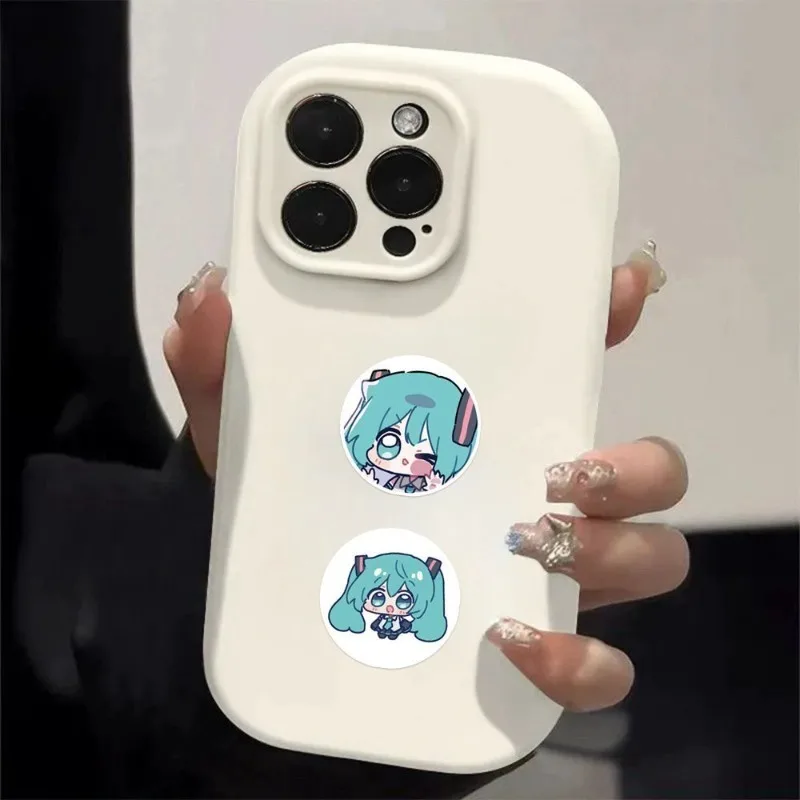 Hatsune Miku Anime Cartoon Stickers Cute Stylish Sealing Stickers for Cups Journal & Package Decoration Gift for Friends