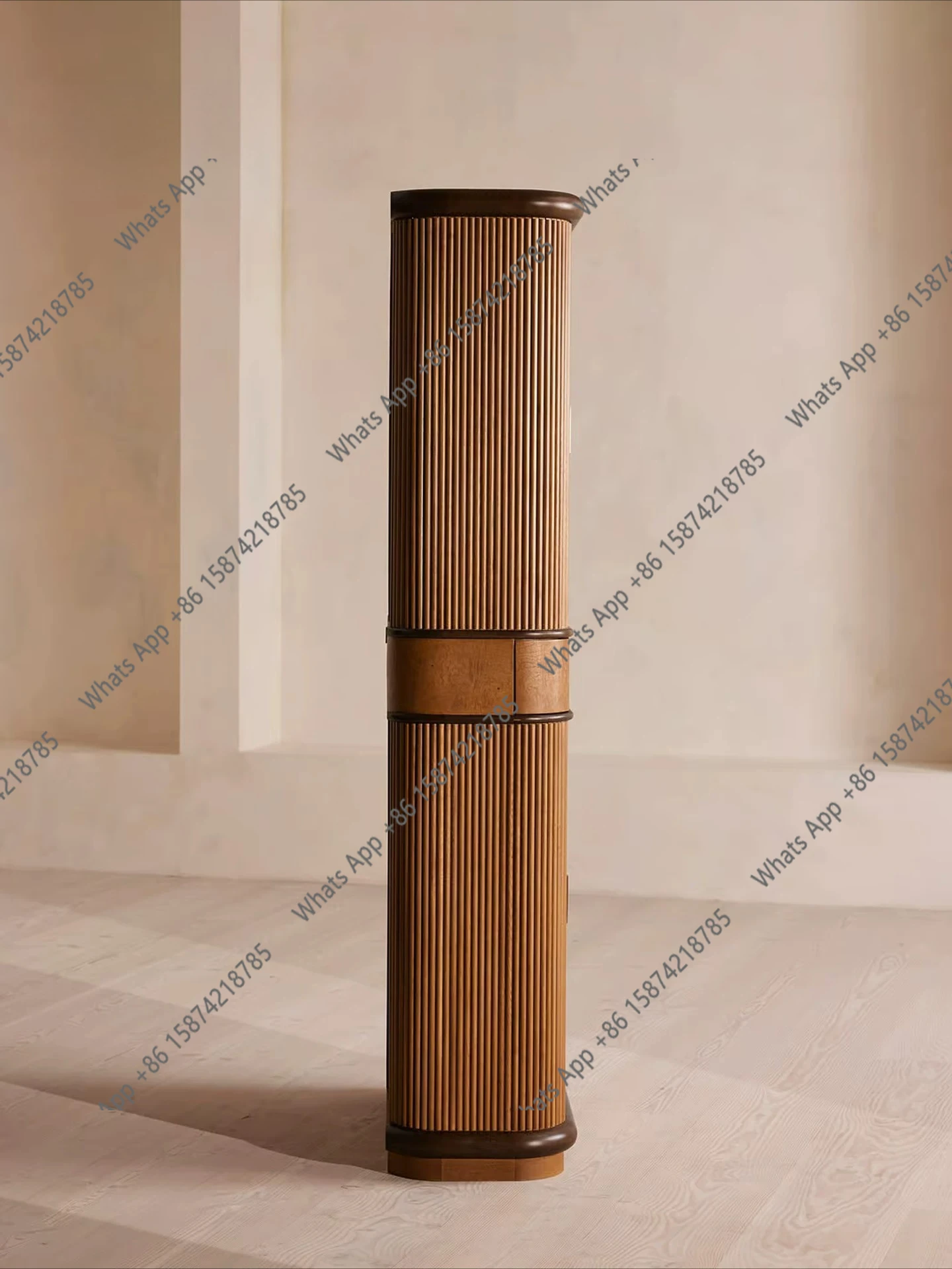 Designer second-hand shoe cabinet, French chest of drawers, vintage solid wood tipping bucket, special-shaped oval entrance shoe