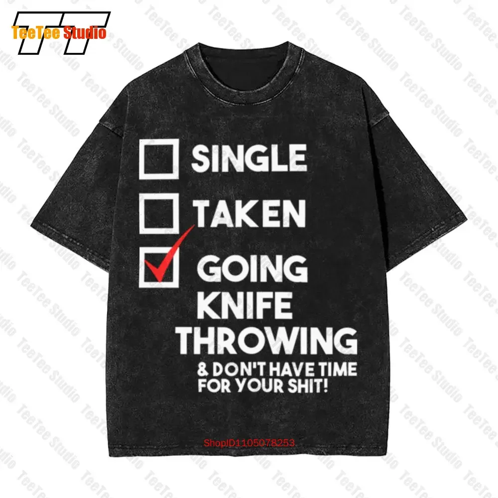 Going Knife Throwing New Ideal Vintage Oversized T-Shirt 15VW