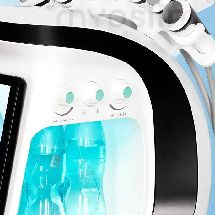 

Smart Ice Blue Skin Management System - Small Bubble Hydrogen Oxygen Facial Instrument — Deep Cleansing, Skin Hydration