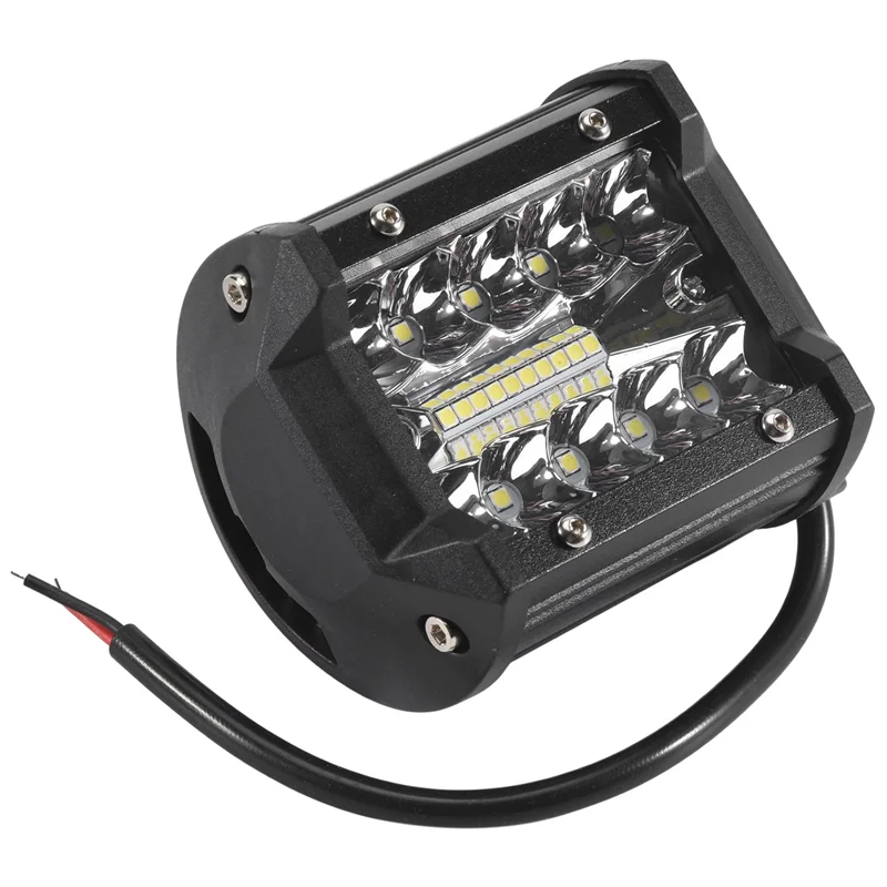 AU63-4 بوصة LED كومبو ضوء العمل بار الأضواء للماء لشاحنة قارب سيارة SUV (2 حزمة)
