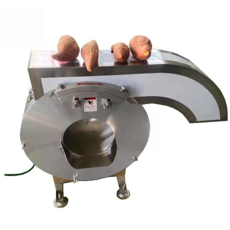 Eggplant slicer, centrifugal taro carrot slicer, commercial round eggplant slicer