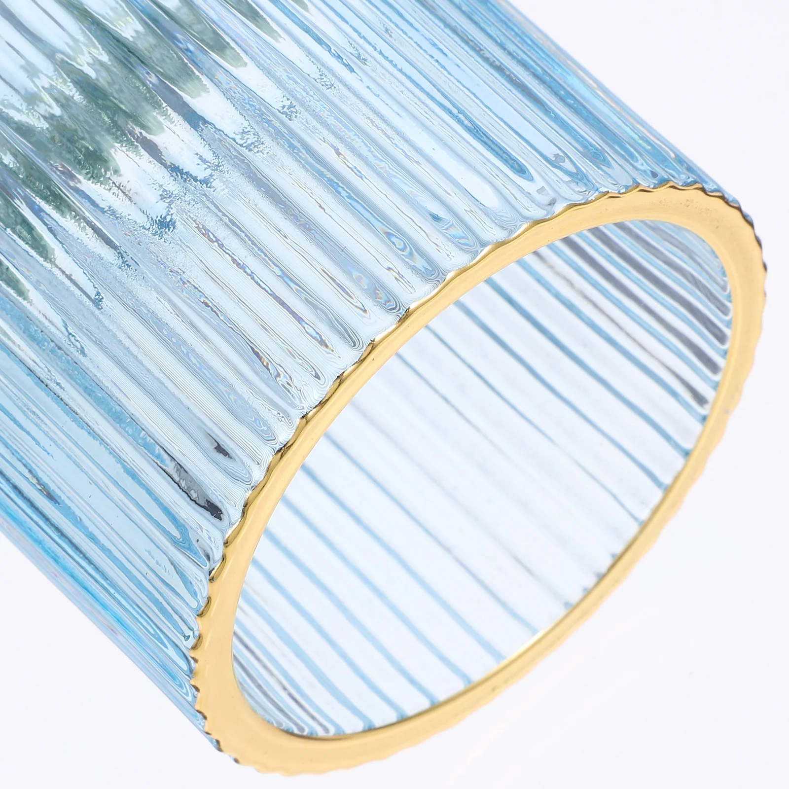 

Glass Makeup Brush Organizer Compact Desk Holder for Makeup Brushes Pens Cosmetics Bathroom Essentials Home Office Vanity