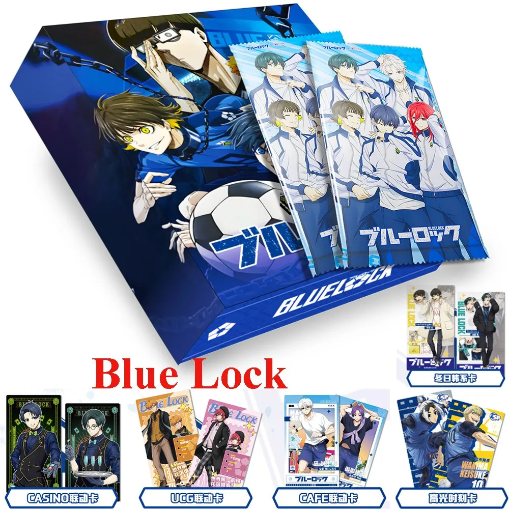 

New Blue Lock Card Anime Figure Isagi Yoichi Bachira Meguru Flash LSP SP Limited Tcg Playing Card Doujin Toys And Hobbies Gift