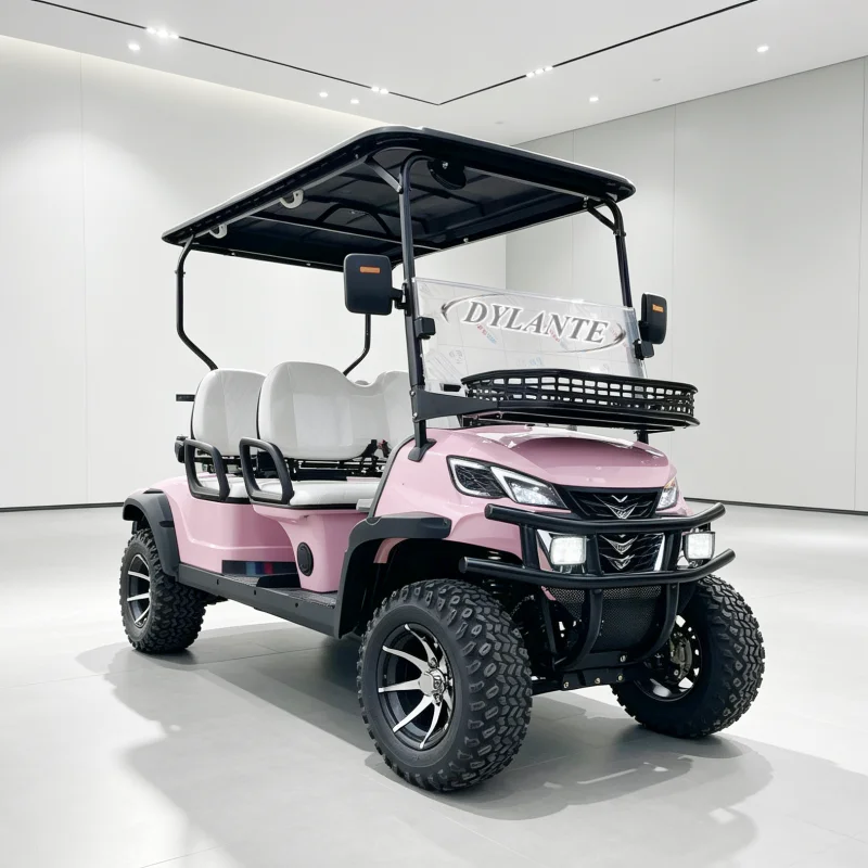 Off-Road Hunting Hot Selling 4 Passenger Lifted Electric Golf Cart All Terrain Off Road Cart Lift Electric Golf Cart