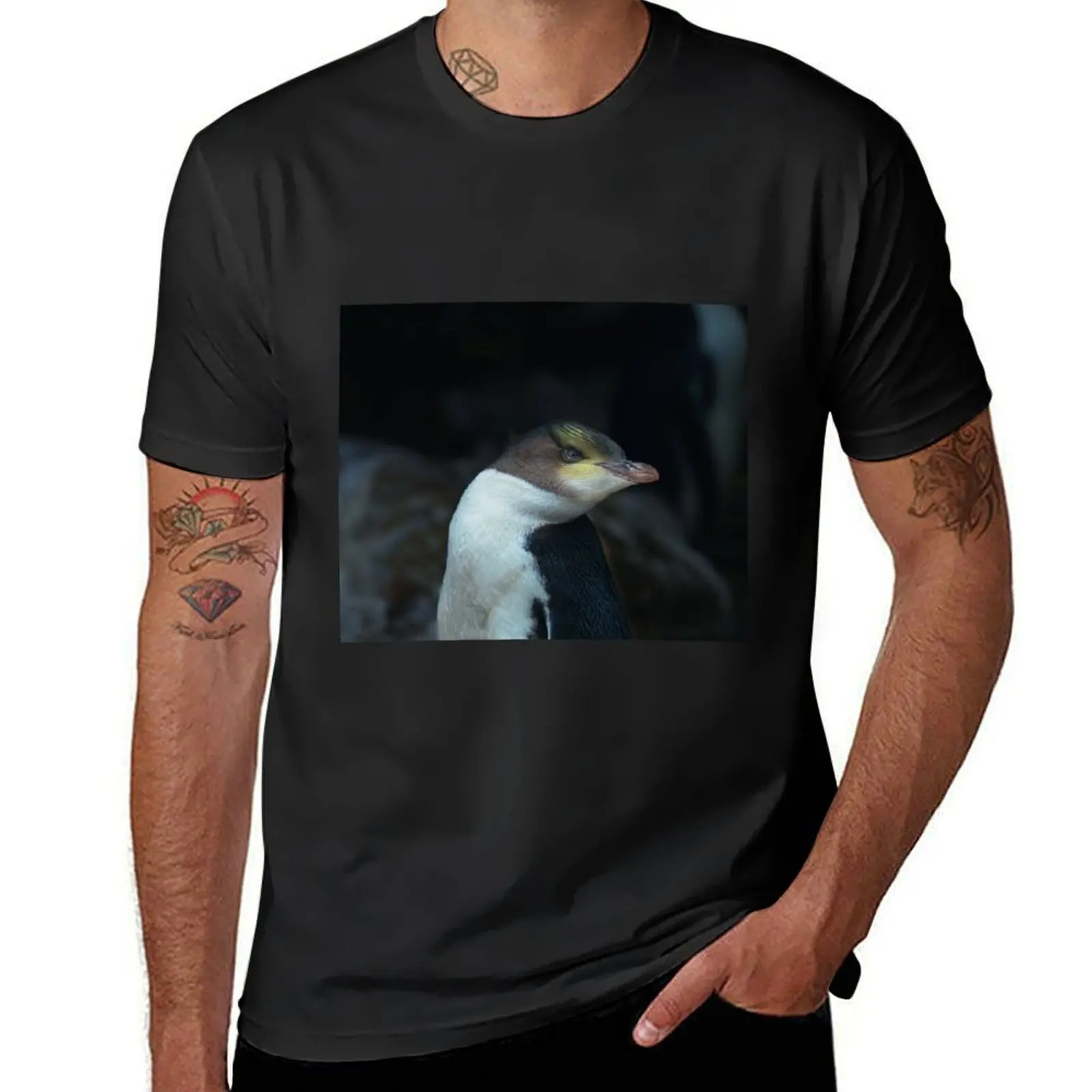 

Penguin in New Zealand T-Shirt plus sizes korean fashion sublime graphics fitted t shirts for men