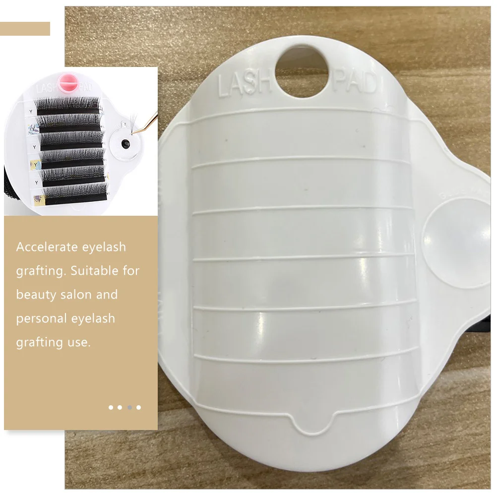 لوحة رمش الاكريليك لاش تخزين المجلس لملحقات رمش كاذبة جلدة صينية تمديد أداة تطعيم عرض حامل #4