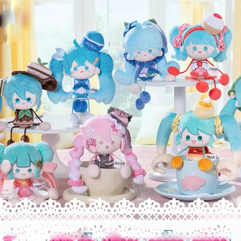 กล่องสุ่มของเล่นซีรีส์ขนมหวานมิคุสุดน่ารัก - ฟิกเกอร์อนิเมะน่ารัก พวงกุญแจตุ๊กตาน่ารัก ของขวัญสุดเพอร์เฟ็กต์สำหรับสาวๆ