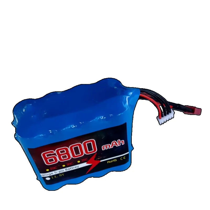 20C 14.8V 4S 6800MAH Lithium Battery with XT60 Plug for Aeromodels Remote - Controlled Cars Speedboats Trawl Boats