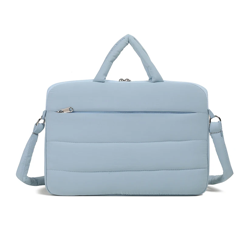 13.3 14 15 15.6 16 Inch Puffy Laptop Sleeve Pouch Bag for MacBook Air Pro Dell Samsung Huawei Xiaomi Fashion Laptop Shoulder Bag