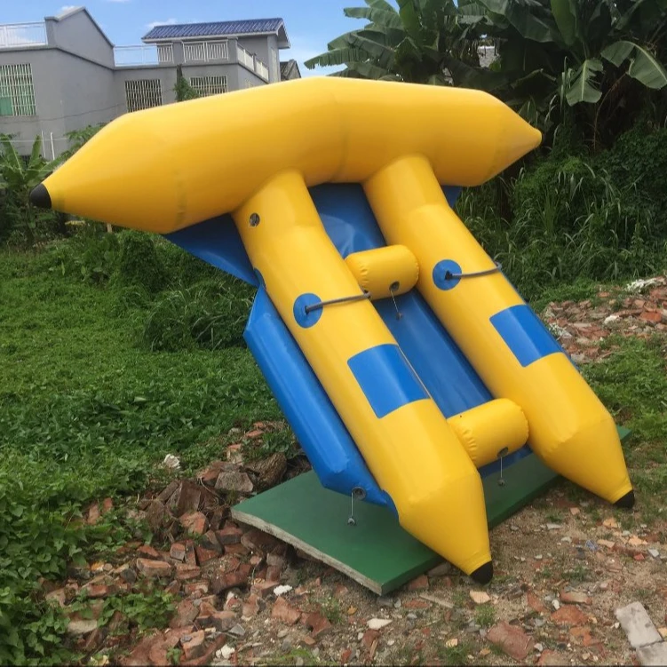 High Quality Inflatable Flying Fish Banana Boat Inflatable Aqua Fly Fish Raft Tube Towable for Water Sport Games