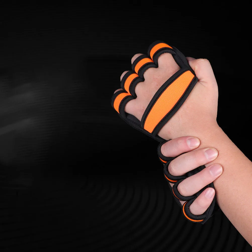 

Finger Guard Weight Lifting Gloves Workout for Women Wide Training Neoprene Fitness Weightlifting