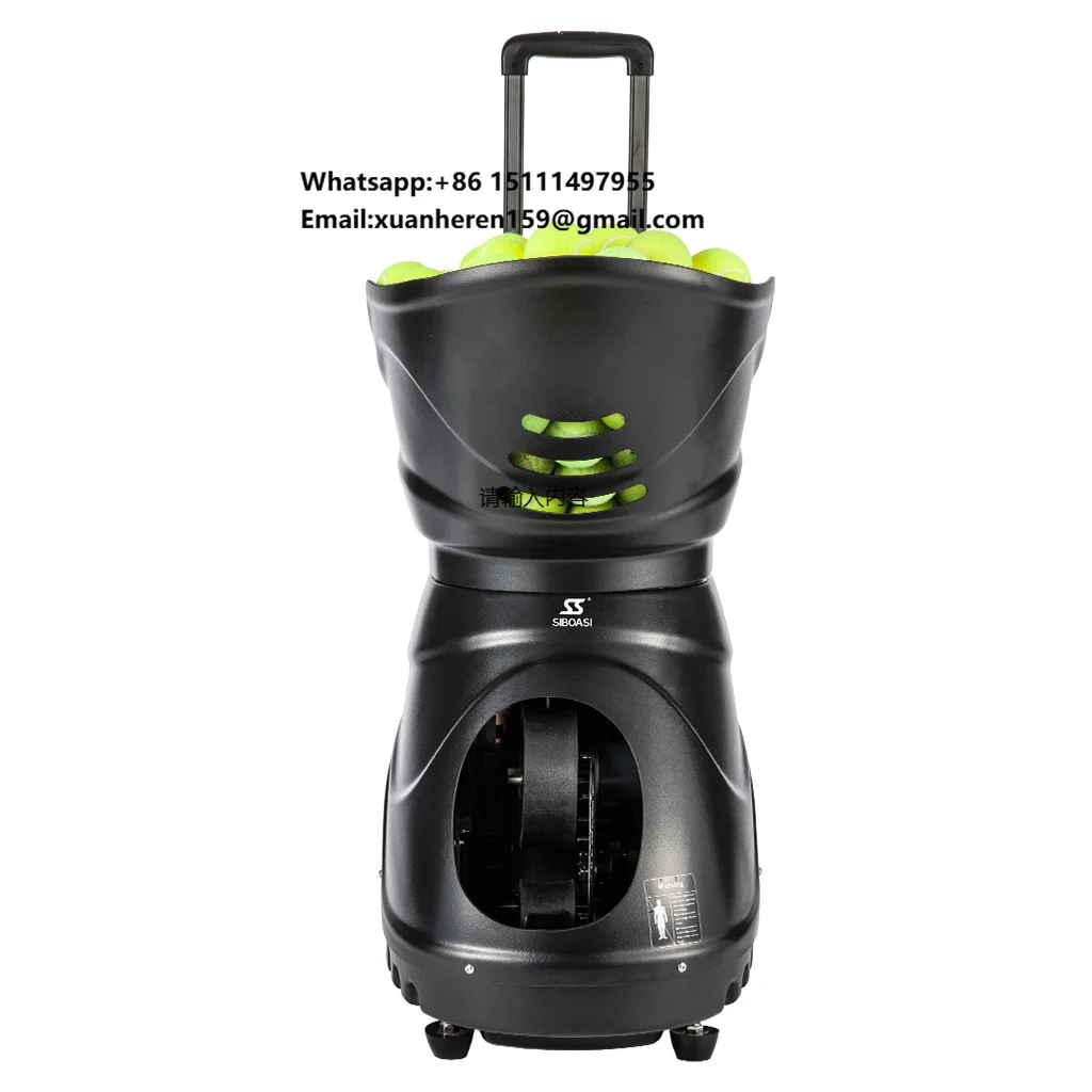 China Manufacturer Tennis Throw Machines Tennis Training Machine Tennis Ball Robot Machine With Programming