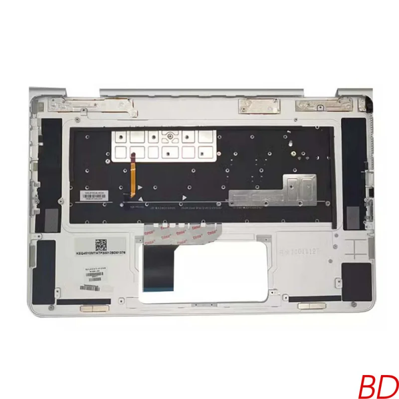 A+ Spectre x360 15-AP For HP  Palmrest C Shell English Backlit Keyboard Silver