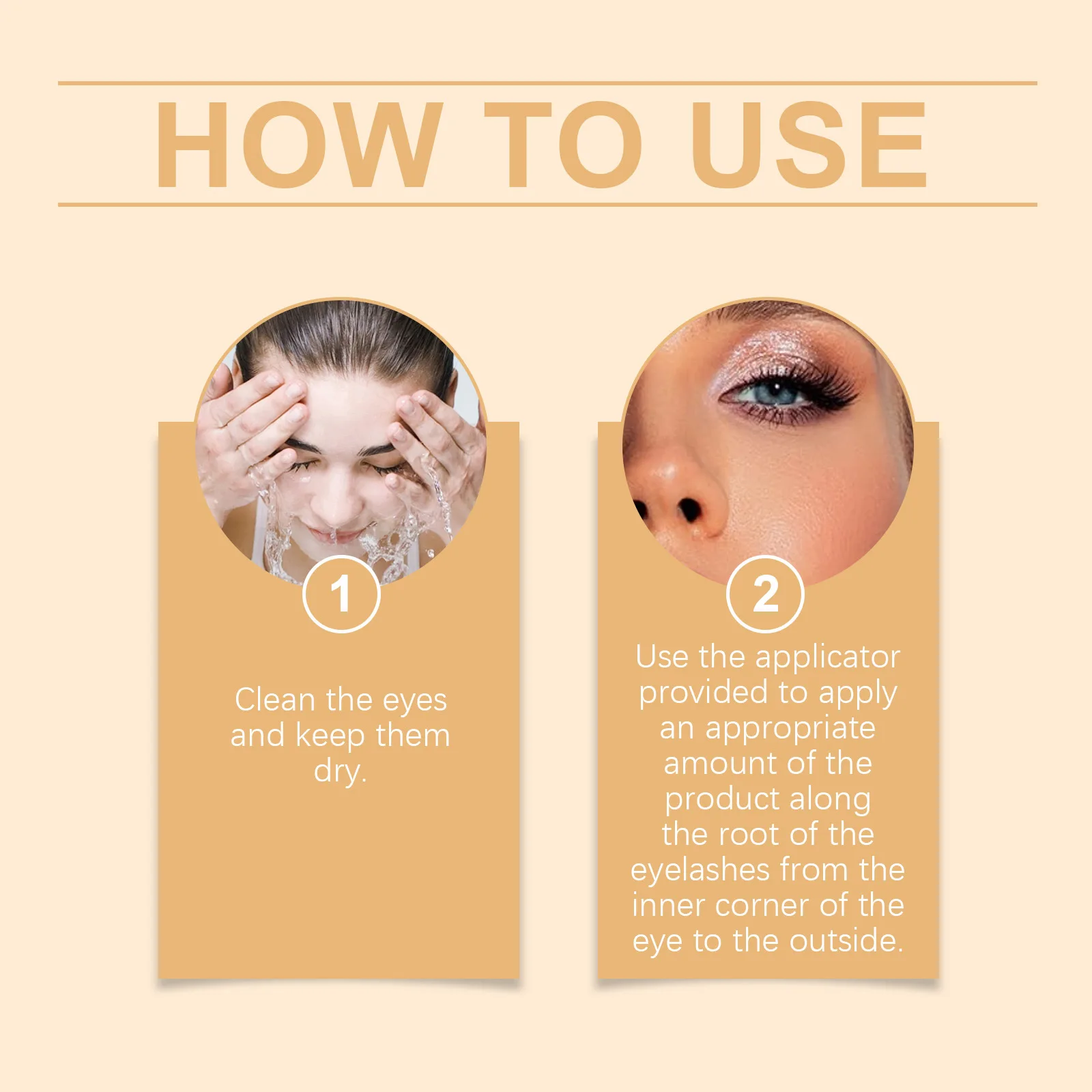 Eelhoe 속눈썹 성장 세럼 영양 공급 두꺼운 강한 모양 유지 눈썹 메이크업 도구 방수 속눈썹 영양 오일