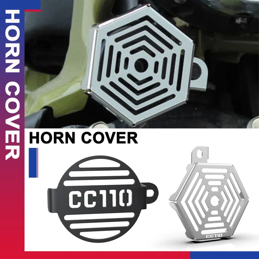 

For Honda CC50 CC110 CROSS CUB 50 110 CT125 CT110 HUNTER CUB DAX125 2018-2025 2024 Horn protector Horn Covers Guard Protection