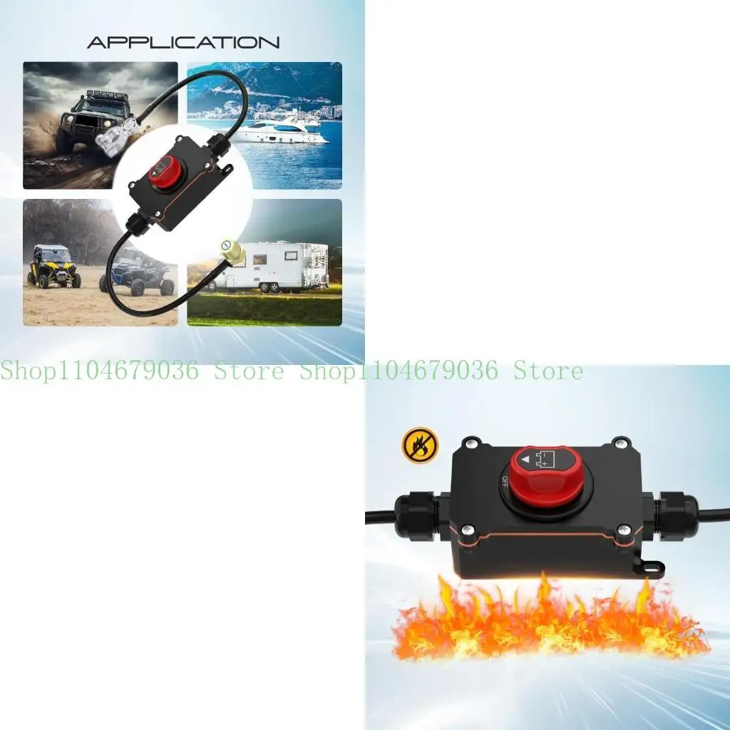 

652F Высокий ток выключающий аккумуляторный выключатель 12-24 В изолятор отключите