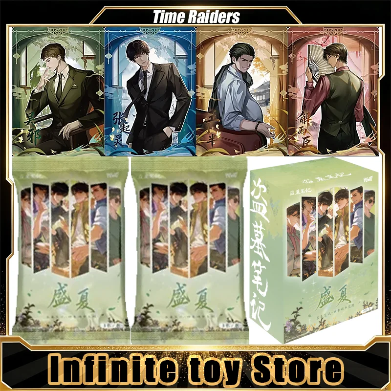 Time Raiders Card Daomu Biji Anime Trading Cards DMBJ Board Game Midsummer Themed Sealed Set Birthday Gift Holiday Toy for Adult