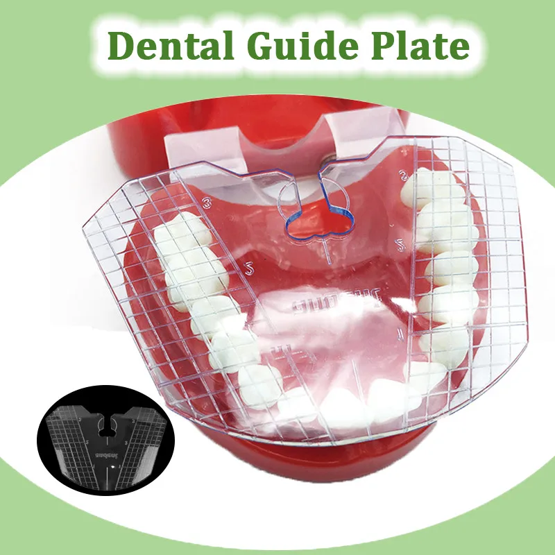 

1Pc Dental Guide Plate for Orthodontic Assisted Tooth Alignment Measurement Dental Lab Measuring Tools