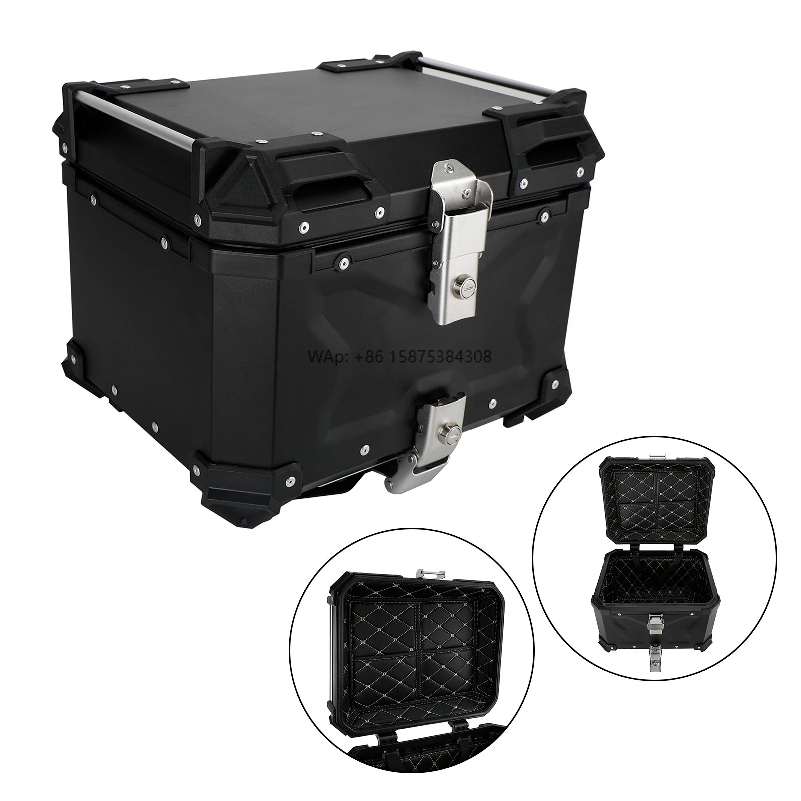 Universal Tail Box Case Top Luggage Box Pack Trunk for R 1200 1250GS F750GS