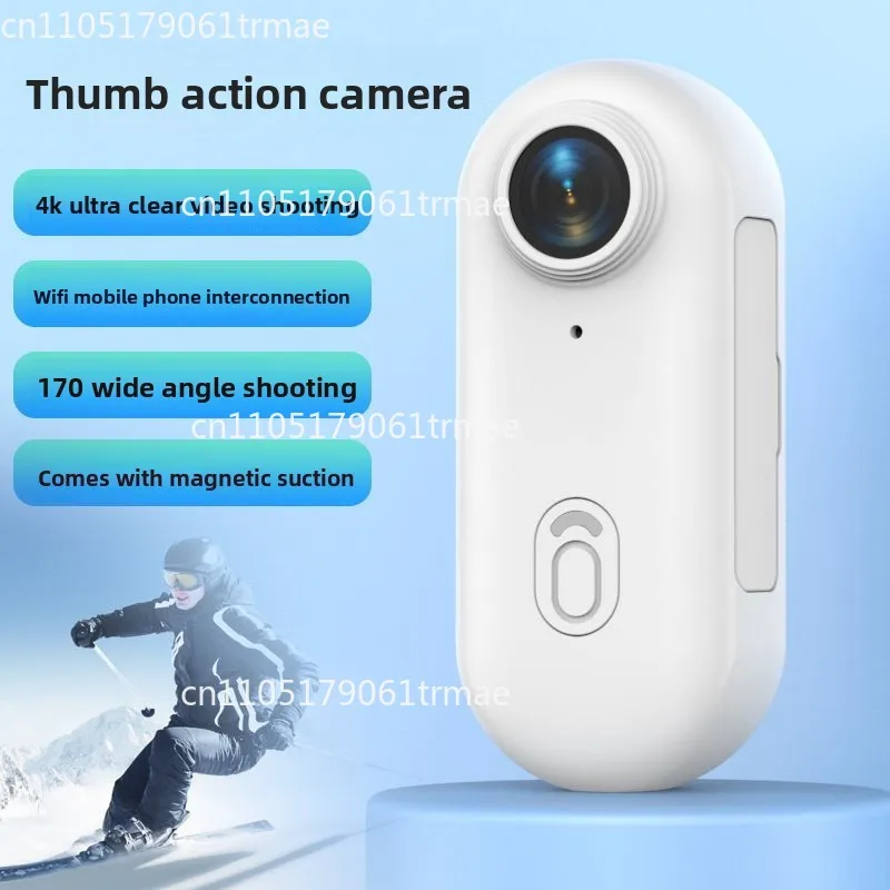 360 thumb camera outdoor riding 4K sports camera motorcycle camera anti-shake waterproof