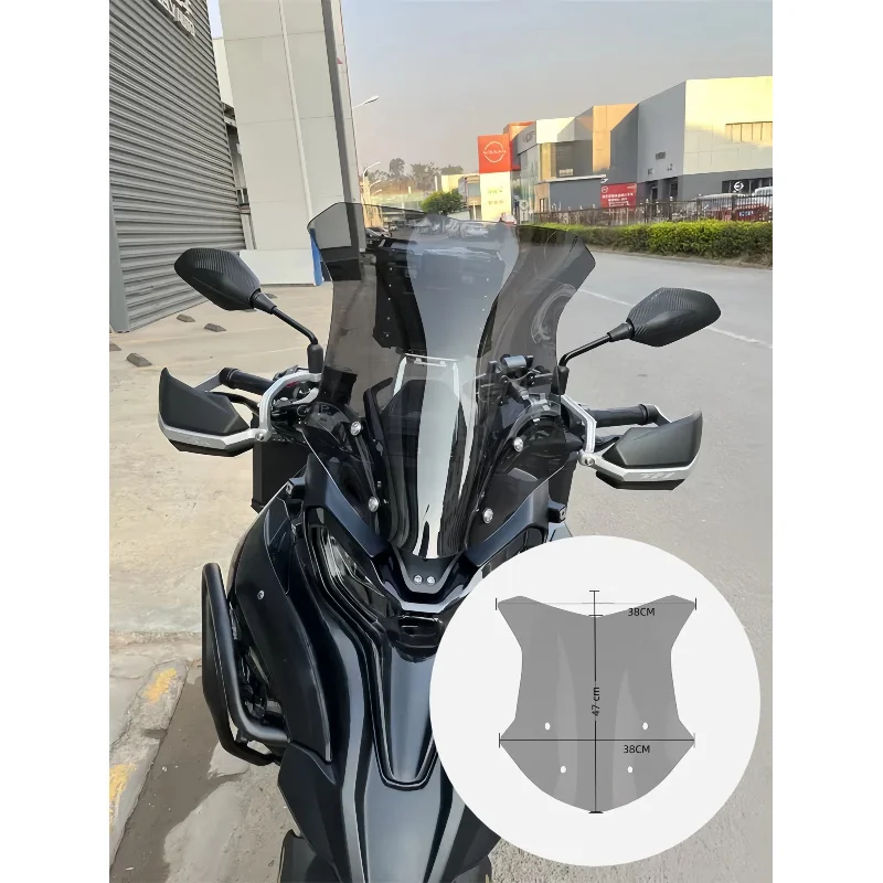 

Benelli motorcycle is suitable for TRK702 TRK702X windshield TRK 702 702X high-quality windshield with transparent front glass