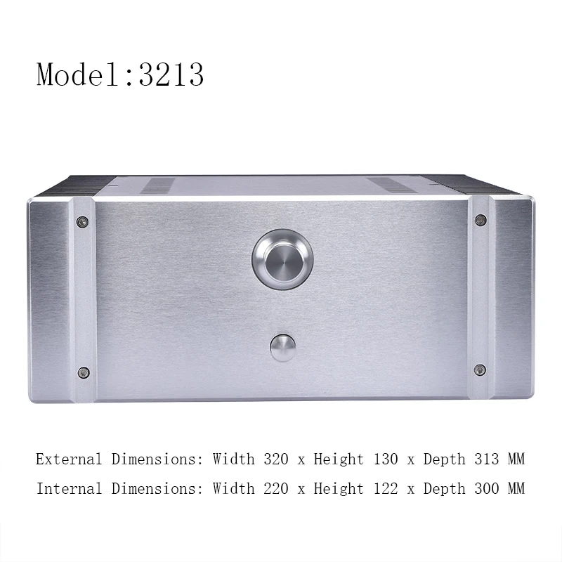 Weiliang Audio 3213 Class A Chassis with Superior Heat Dissipation All-Aluminum Class A Amplifier Case
