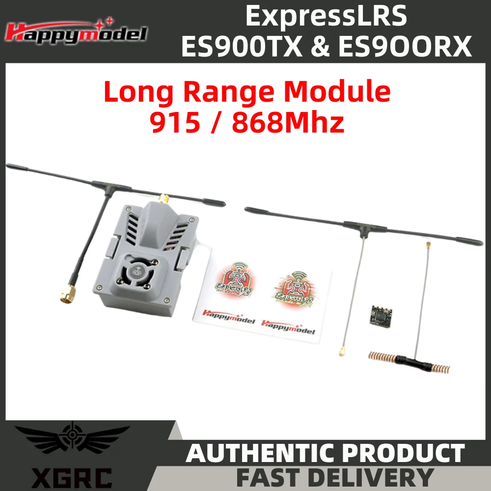 

Happymodel ExpressLRS ES900TX ES900RX модуль дальнего действия 915 / 868 МГц для радиомастера TX16S Jumper T12 T18 FPV