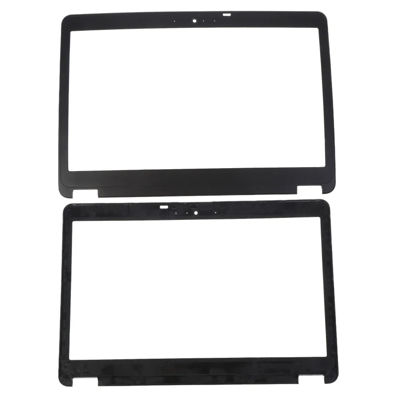 tela frontal do portátil lcd moldura capa protetora substituição para delllatitude e6440 portátil com furo da