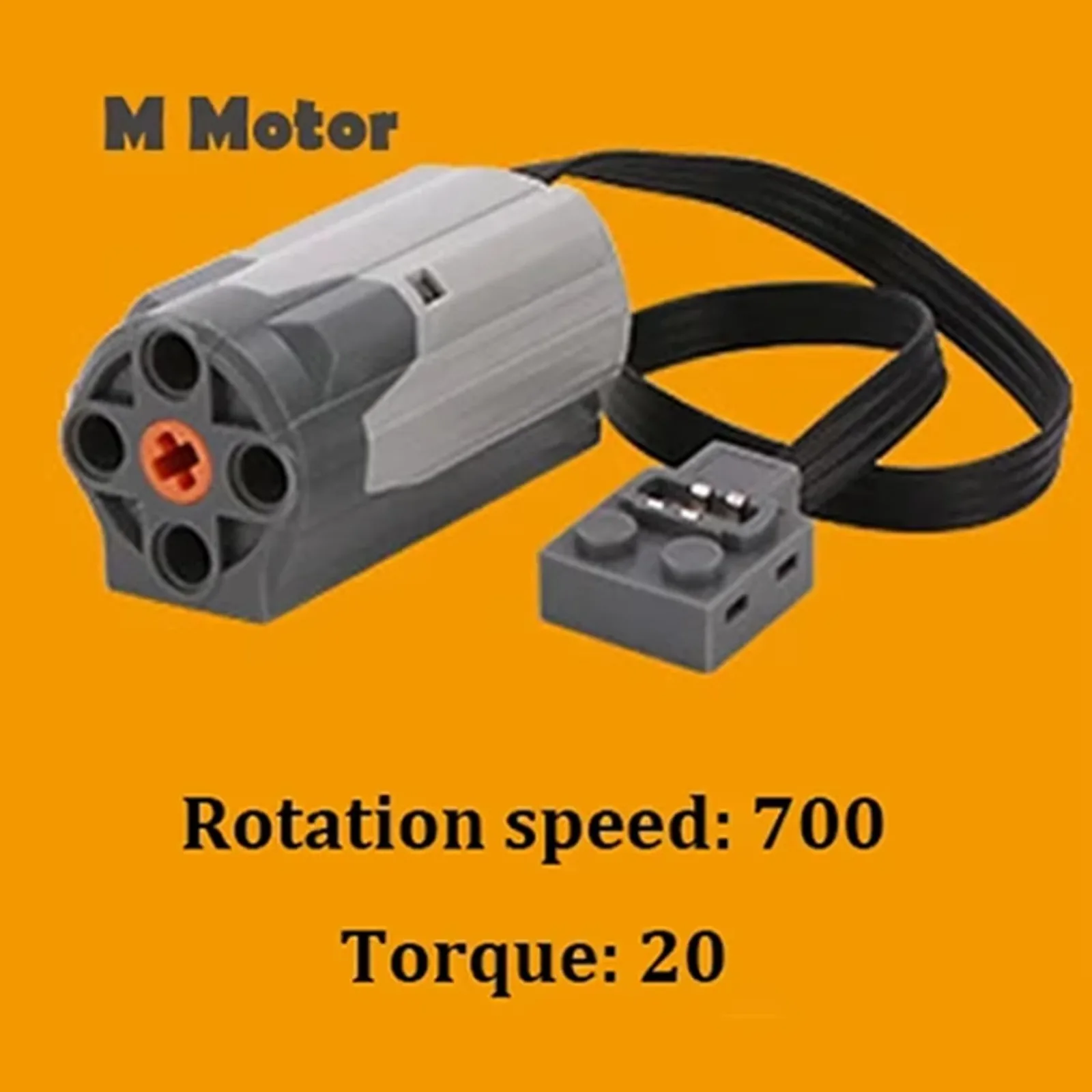 [1/2/4 PCS] Motor de potencia de alta tecnología 8883 M Compatible con legoeds para juguetes y bloques de construcción de automóviles RC