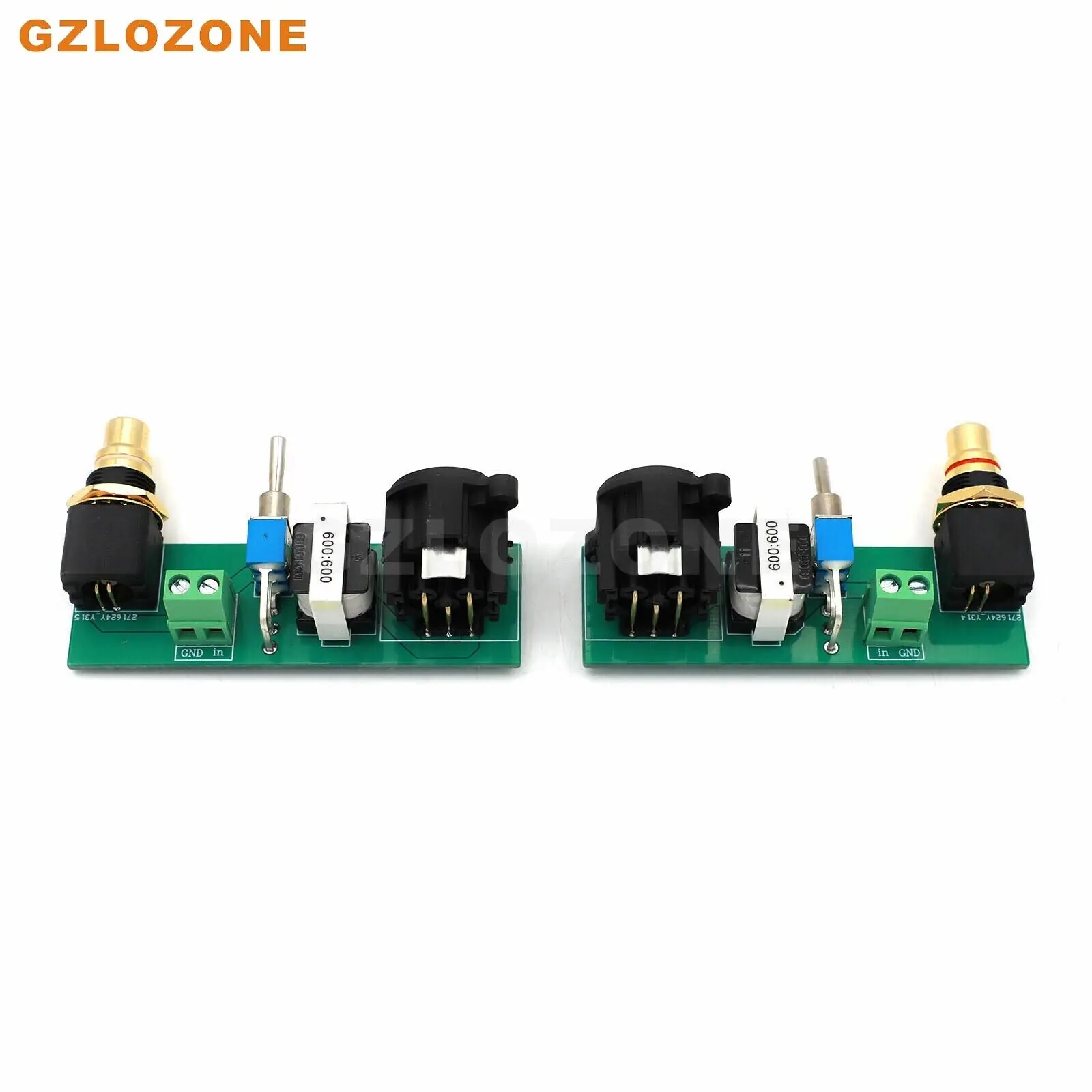 Une paire asymétrique à la carte de sortie XLR Balchoses-Conversion passive (B6-46)