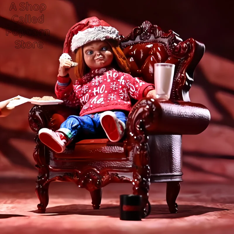 

Neca Chucky TV Series Ultimate Chucky Holiday Edition Модель Фигурка Украшения Игрушки Хобби Подарок