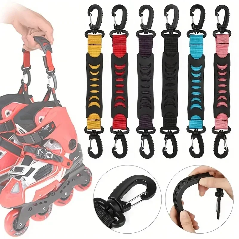 1PC Roller Skates Shoes High Strength Hook Professional Convenient Inline Skates Handles Laces For Outdoor Skating Accessories