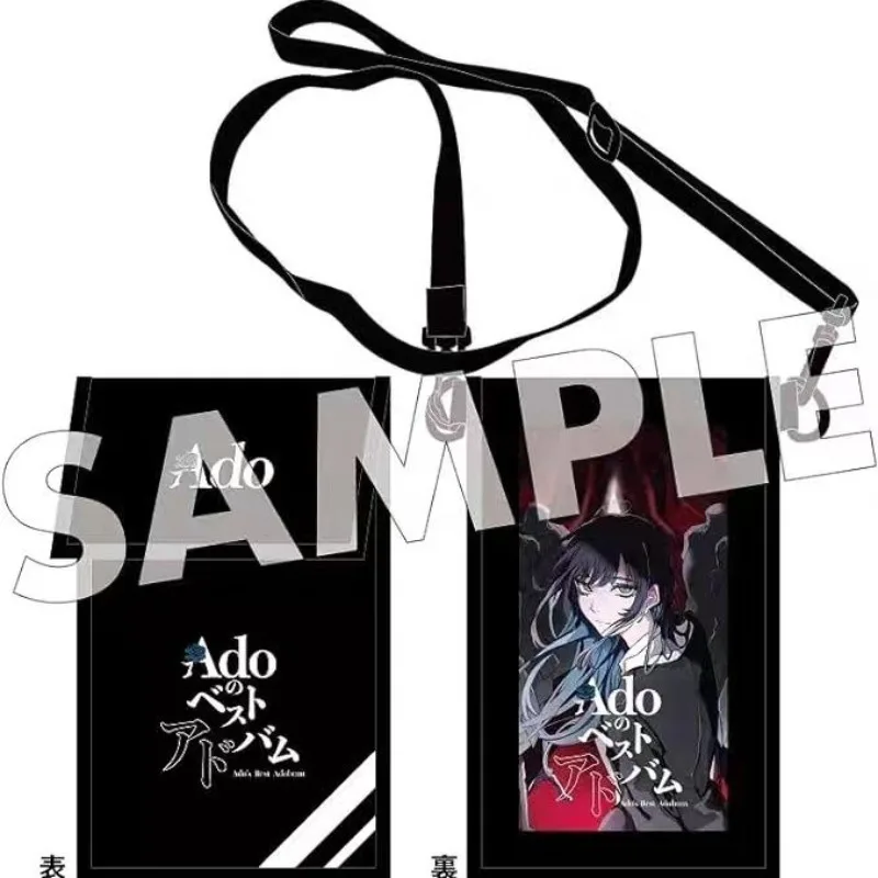 

13x20cm Ado BEST Anime Peripheral Summer Lightweight One-shoulder Crossbody Bag Girl Kawaii Cartoon Pain Bag Mobile Coin Wallet