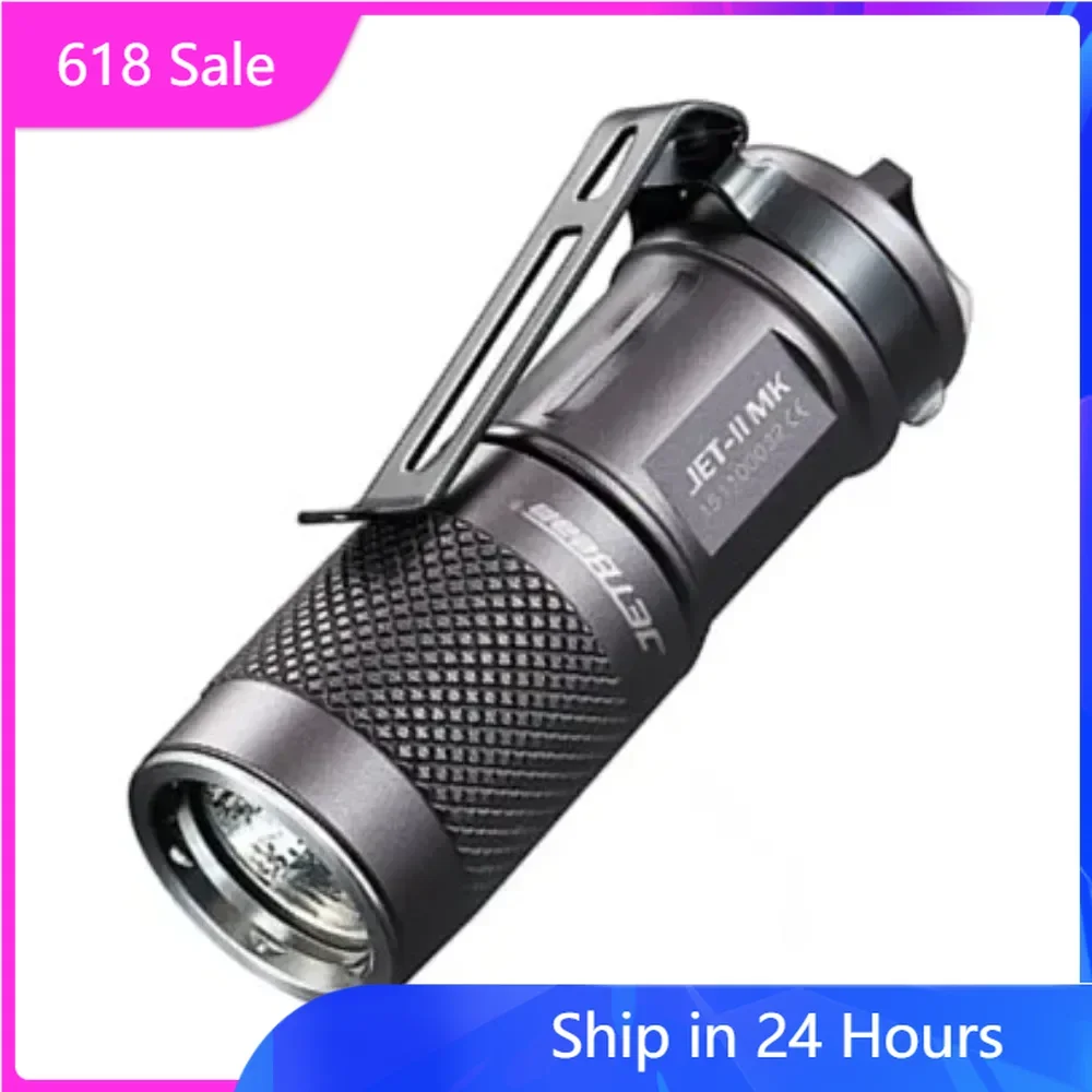 

JETBeam II MK Mini Torch XP-L HI LED Flashlight 510 Lumens Waterproof Compact Portable Lighting