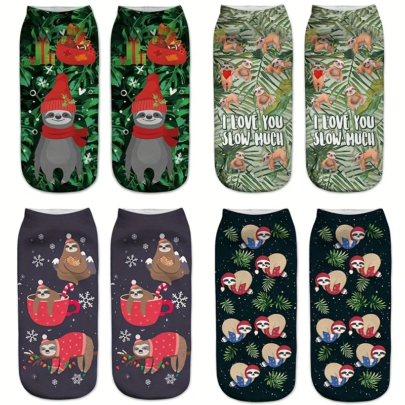 4 ΠΏΠ°ΡΡ Π½ΠΎΡΠΊΠΎΠ² Ρ 3D-ΠΏΡΠΈΠ½ΡΠΎΠΌ ΠΈ ΡΠΈΡΡΠ½ΠΊΠΎΠΌ Π»Π΅Π½ΠΈΠ²ΡΠ°, ΡΠ½ΠΈΡΠ΅ΠΊΡ, ΠΏΠΎΠ΄Ρ
ΠΎΠ΄ΡΡ Π΄Π»Ρ Π²ΡΠ΅Ρ
ΡΠ΅Π·ΠΎΠ½ΠΎΠ². 4 ΠΏΠ°ΡΡ Π½ΠΎΡΠΊΠΎΠ² Ρ 3D-ΠΏΡΠΈΠ½ΡΠΎΠΌ ΠΈ ΡΠΈΡΡΠ½ΠΊΠΎΠΌ Π»Π΅Π½ΠΈΠ²ΡΠ°, ΡΠ½ΠΈΡΠ΅ΠΊΡ, ΠΏΠΎΠ΄Ρ
ΠΎΠ΄ΡΡ Π΄Π»Ρ Π²ΡΠ΅Ρ
ΡΠ΅Π·ΠΎΠ½ΠΎΠ².