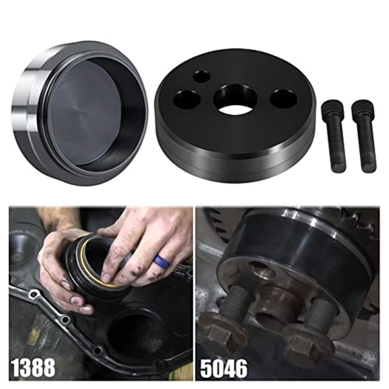 M76E 3937111 Wartungswerkzeugsatz für vordere Abdeckungsdichtung, Kurbelwellendichtungs-Einbaugerät Metallbecher-Stil mit – Detail 1