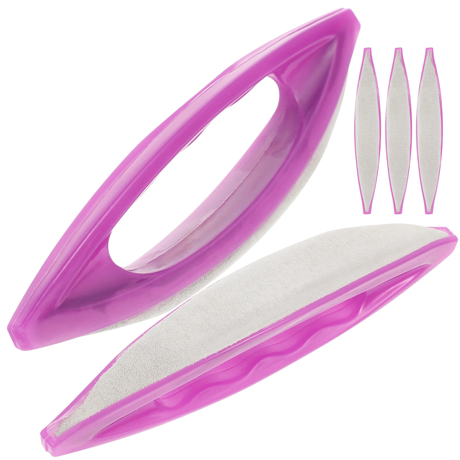 

5Pcs Portable Nail Buffer Files with Polishing Wax for Natural Acrylic Nails Handheld Manicure Art Tool Set Nail Buffer