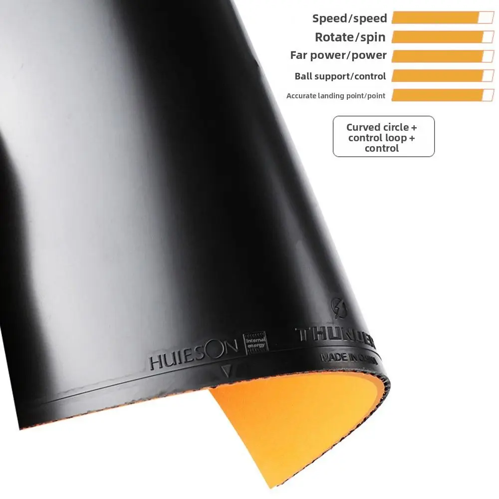 

С губкой, ракетка для настольного тенниса, резиновая резина, обратный прочный чехол для ракетки для настольного тенниса, резиновая ракетка для пинг-понга